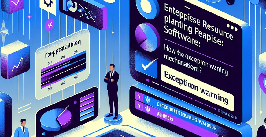 ERP 软件功能趋势：异常预警机制如何覆盖全业务流程？